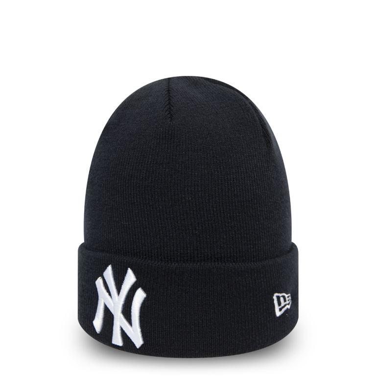 Gorras New Era Beanies Azules - New York Yankees Essential Cuff 46709TBQL